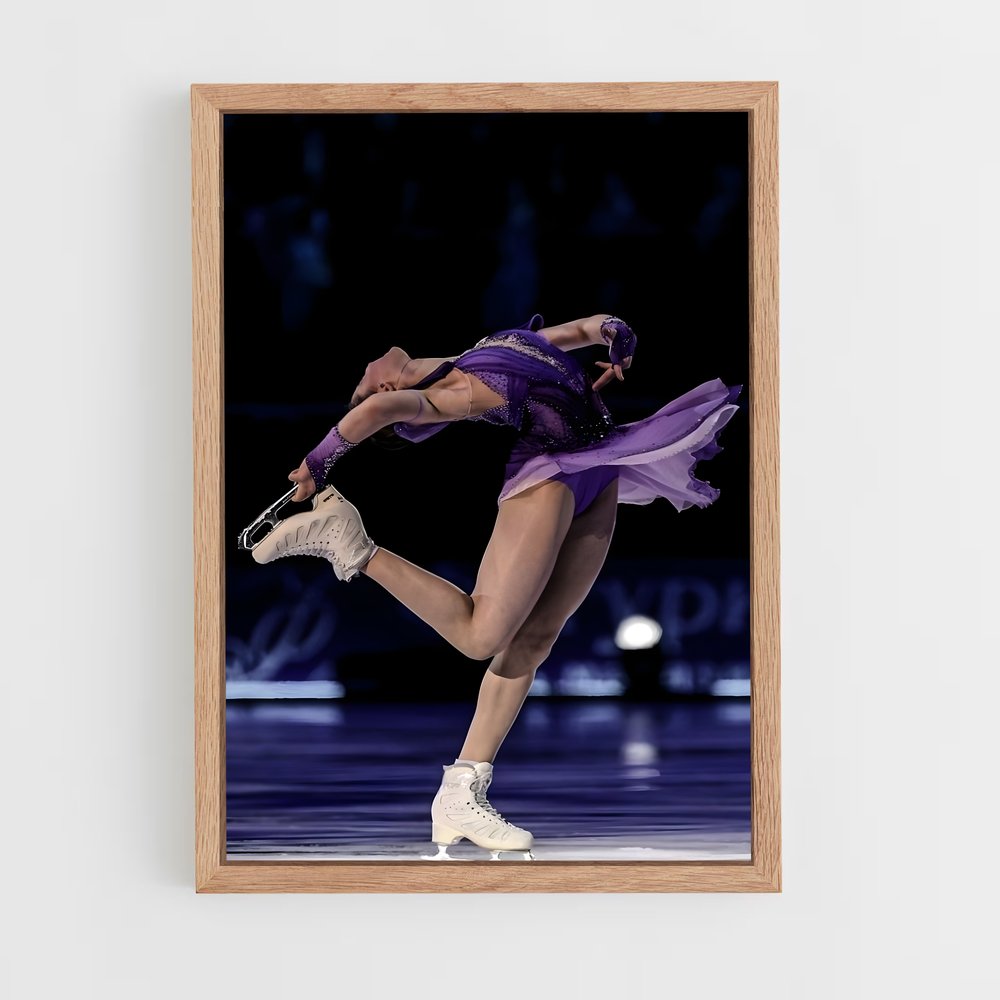 Poster Kamila valieva – affiche Patinage artistique (vue 4)